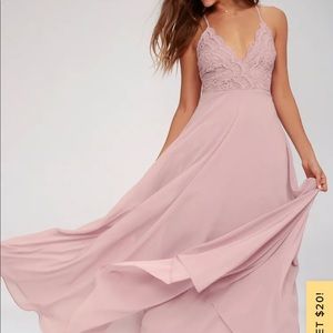 Lulus bridesmaid dress